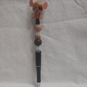 Disney Doorable- Halloween Roo- Handmade Beaded Pen Winnie the Pooh